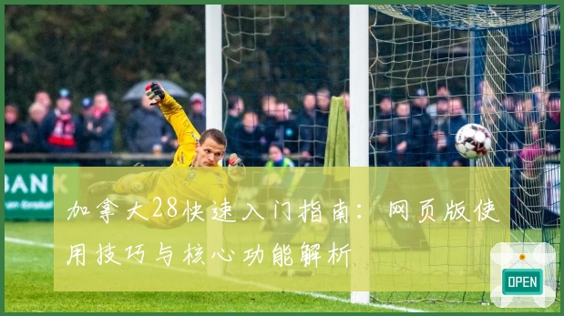 加拿大28快速入门指南:网页版使用技巧与核心功能解析